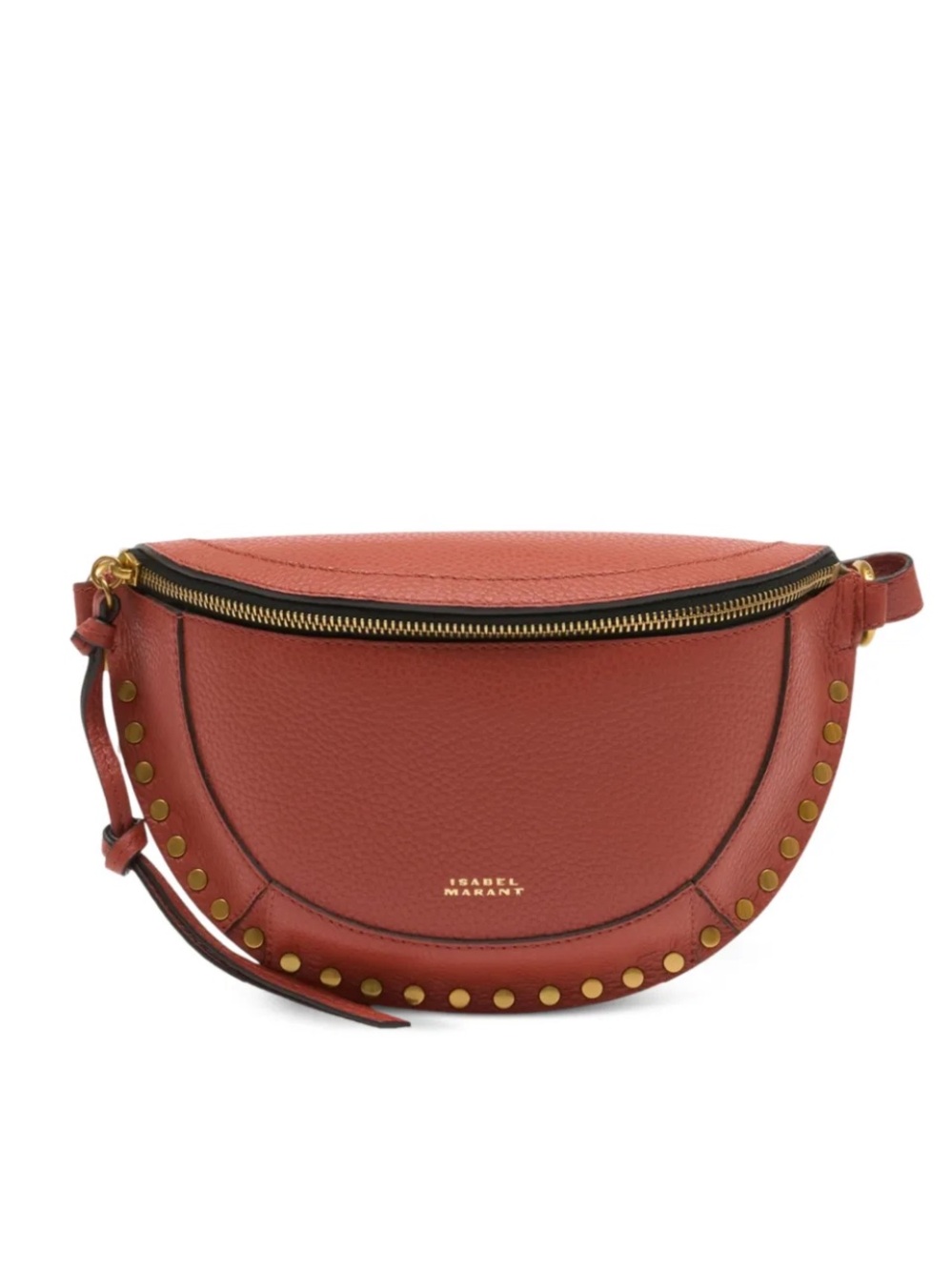 BNWT Isabel Marant Skano Studded-Detail Belt Bag Antik Pink